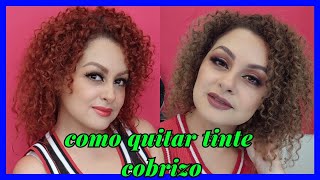 cómo neutralizar tinte cobrizo  Lilyymakeuup [upl. by Yelsek]