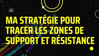 Comment tracer les supports et résistance solide  voici ma stratégie [upl. by Notlaw645]