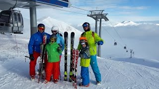 Rauris  Austria 2017 Ski GoPro Full HD [upl. by Crescentia676]