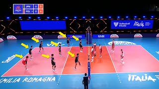 20 GENIUS Actions by Volleyball Team Japan [upl. by Melany631]