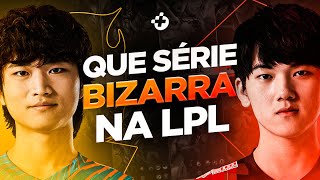 A SÉRIE MAIS BIZARRA NA LPL 2021 TES vs SUNING [upl. by Aical379]