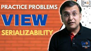 816 Practice Problem on View Serializability [upl. by Aleta807]