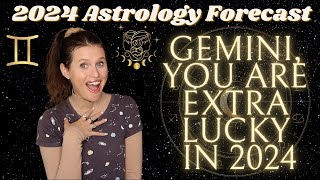 GEMINI 2024 YEARLY HOROSCOPE ♊ ABUNDANCE  BLESSINGS Coming In for You  A New LUCKY Chapter Ahead 🍀 [upl. by Ontine634]