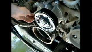 HOWTO INSTALL a water pump on an 04 dodge ram 1500 47L [upl. by Prisca700]