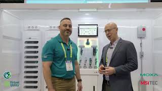 MSI TEC E2C amp Moxa at Distributech24 discussing industrial computing and energy storage [upl. by Mann]