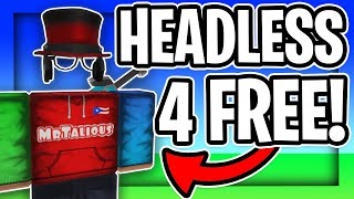 ROBLOX RELEASED THE HEADLESS HORSEMAN FOR FREE [upl. by Conal]