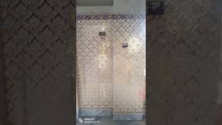 Drawing room wall tiles fittings viral reels video please like comment and subscribe kore [upl. by Ahsiek]