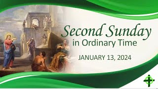 January 13 2024 Second Sunday in Ordinary Time Anticipated Mass with Fr Dave Concepcion [upl. by Quint]