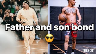 Julian Newman gets shots up with The PAPA NEWMAN 😳 [upl. by Heringer]