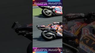 MOTO GP 24  Tragic Collision Jack Miller vs Fabio Di Giannantonio  2024😱 [upl. by Nosam]