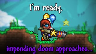 Can you Beat MASTER MODE Terraria with only PreHardmode Gear [upl. by Leahcam]