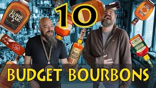 Top 10 Budgetish Bourbons according to whiskey lovers [upl. by Uok29]