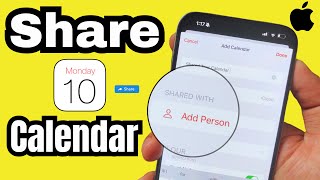 How to Share Calendar on iPhone 16 iPhone 16 Pro iPhone 16 Pro Max [upl. by Hsekar]