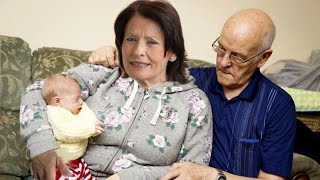 74  yearold woman gives birth to a baby then her husband burst into tears when he discovered that [upl. by Nyladnor]