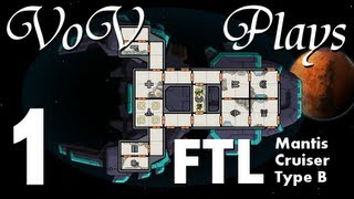 VoV Plays FTL Mantis Cruiser Type B  Part 1 Murdertime Funtime [upl. by Naamann818]