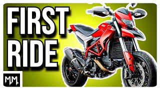 First Impressions DUCATI HYPERMOTARD [upl. by Aicatsanna]