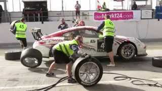 Hankook 24h Dubai Forch Racing Pit Stop [upl. by Atikim]