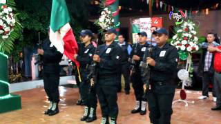 Lombardía Michoacán 15 de septiembre 2013 grito de independencia en la pérgola municipal [upl. by Onia]