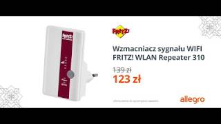 Wzmacniacz sygnału WiFi  FRITZWLAN Repeater 310 za 123 zł czeka na Allegro [upl. by Ortiz24]