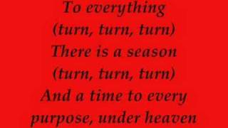 Turn Turn Turn lyrics title fixed [upl. by Welcome947]