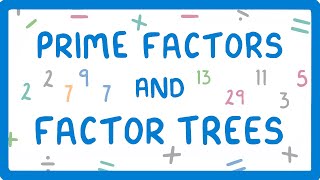 How to Use Prime Factor Trees to find Prime Factors 5 [upl. by Yelsnit]