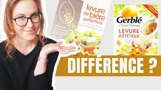 Levure de BIÈRE levure MALTÉE  différences et bienfaits [upl. by Trici]