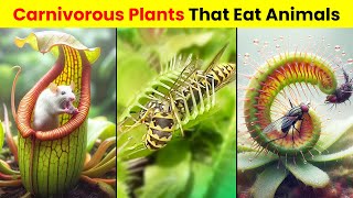 Carnivorous Plants That Eat Animals [upl. by Cinimmod]