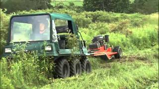 DR TowBehind Brush Mower  Erics Review part 1 [upl. by Nnyleimaj776]