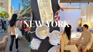 Life in SoHo NYC Cooking at home Korean fine dining Joo Ok Greenmarket nyc vlog [upl. by Ninon]