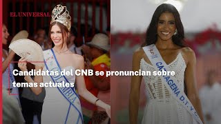 Candidatas del CNB se pronuncian sobre temas actuales [upl. by Shirley611]