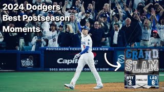 2024 Dodgers Best Postseason Moments FULL PLAYOFF RUN [upl. by Haidabez]