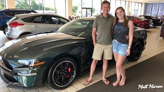 Its Here Delivery and First Drive in MY 2019 Mustang Bullitt [upl. by Gayler278]