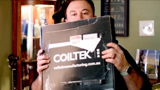 NEW coil for the Minelab CTX 3030 Coiltek 14x9 review [upl. by Mayhew]