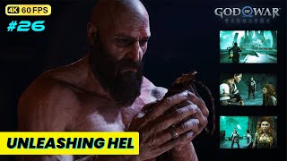 Heimdall Atreus amp Thrud in Helheim  God of War Ragnarok  PC Gameplay Part 26 [upl. by Lleynad135]