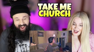 REAÇÃO CAKRA KHAN TAKE ME TO CHURCH HOZIER COVER [upl. by Adamik]