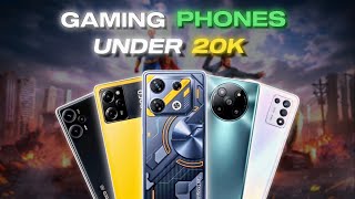 5 Best Gaming Phones Under 20000 For BGMI In 2024 🔥 Play At 90 Fps [upl. by Acitel]