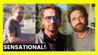 Gerard Butler  Gerrys SENSATIONAL WIN in basketballCute throwback video amp more [upl. by Ahsiri]