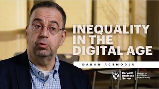 AI amp Inequality  Daron Acemoglu Big Tech poses risks as AI reshapes society [upl. by Suckram854]