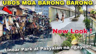 Transformation of Estero sa Manila  Big Improvement  May Linear Park at Pasyalan na ngayon [upl. by Lesslie]