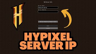 Minecraft Hypixel Server IP 2024 [upl. by Haelam]