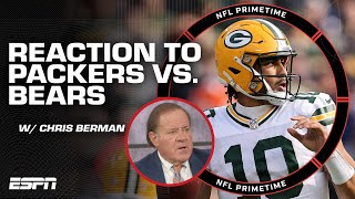 Jordan Love has been CLUTCH many times  Chris Berman reacts to PackersBears  NFL PrimeTime [upl. by Ttevy]