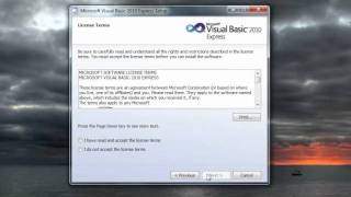 Visual Basic Tutorial  2  Installing The Visual Basic IDE [upl. by Estella]