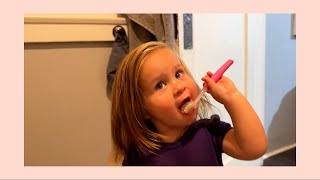 Annabelle Brushes Her Teeth [upl. by Adym]