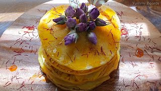 Saffron and damask rose extract pancake recipe [upl. by Alfred]