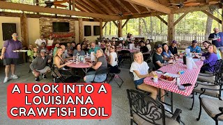 A Look Into a Louisiana Crawfish Boil [upl. by Naam]