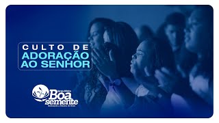 Culto de Adoração ao Senhor MANHÃ  241124 [upl. by Edrahs]