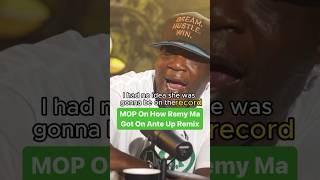 MOP On How Remy Ma Got On Ante Up Remix [upl. by Litsyrk305]