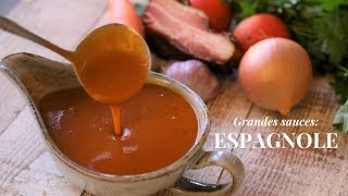 Espagnole Sauce History Origin and How To Make It Step By Step [upl. by Padegs]