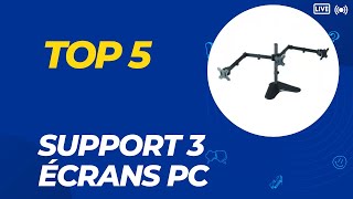 Top 5 Meilleur Support 3 Écrans PC 2024 [upl. by Saltsman]