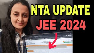 NTA OFFICIAL UPDATE  ADMIT CARD JEE APRIL 2024  NEHA AGRAWAL  MATHEMATICALLY INCLINED jee2024 [upl. by Gnoh235]